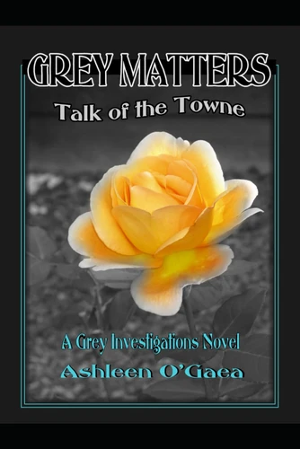 Grey Matters novel cover, by Ashleen O'Gaea