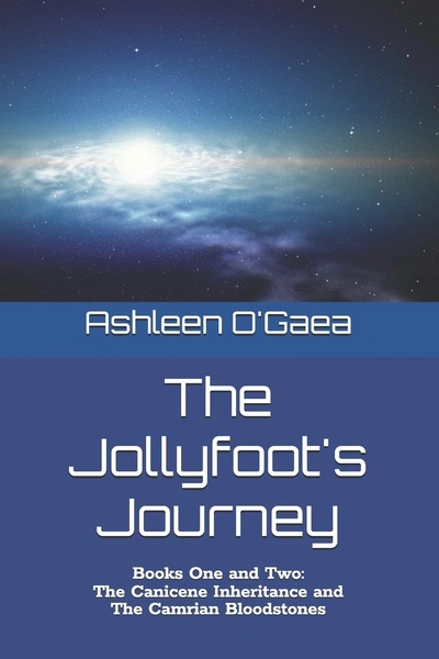 novel cover, Jollyfoot's Journey Book 1 & 2, by Ashleen O'Gaea